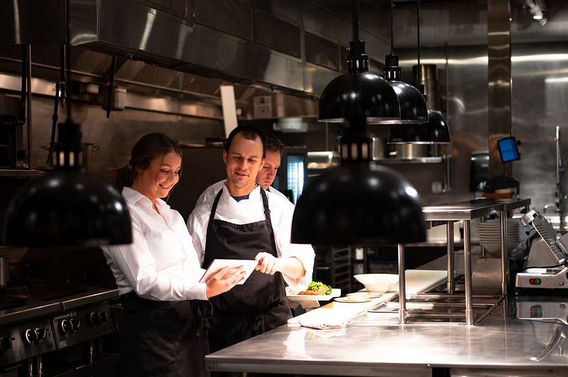 The Outlaw House team sharing great food and atmosphere